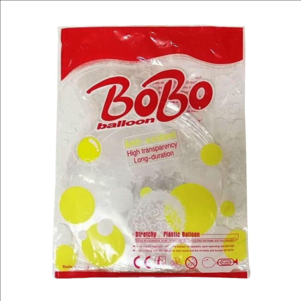  10 globos transparentes BoBo, globos gigantes de 36