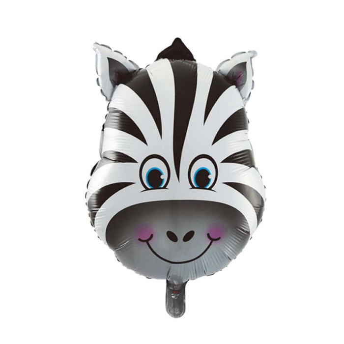 Globo Metálico Zebra Chico 33x25